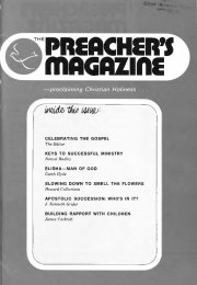 Title Page of Preacher's Magazine