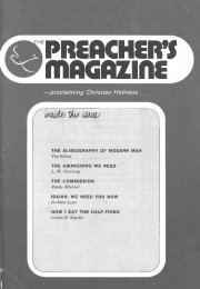 Title Page of Preacher's Magazine