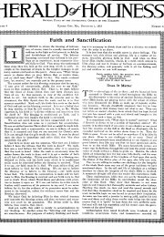 Title Page of Herald of Holiness - December 1, 1915