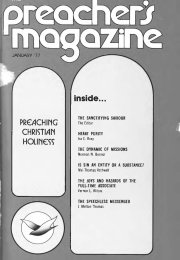 Title Page of Preacher's Magazine