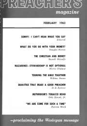 Title Page of Preacher's Magazine