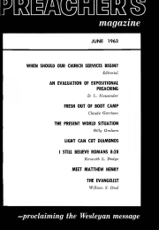 Title Page of Preacher's Magazine