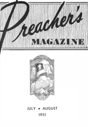 Title Page of Preacher's Magazine