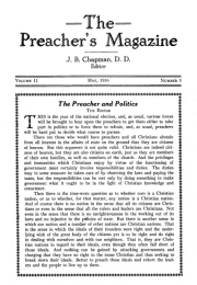 Title Page of Preacher's Magazine