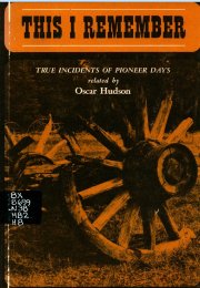 Cover image - This I Remember
