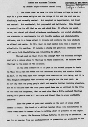 First page of Ideals for Nazarene Colleges