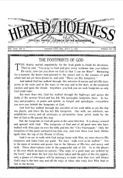Front page of Herald of Holiness - July 11, 1928