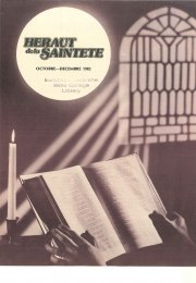 HÉRAUT DE LA SAINTETÉ - Octobre-Decembre de 1982