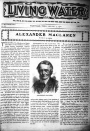 Living Water, August 4, 1910