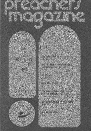Preacher's Magazine Volume 53 Number 2, March-April, 1978