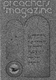 Preacher's Magazine Volume 53 Number 3, May-June, 1978