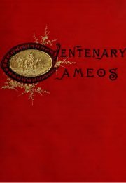 Centenary Cameos 1784 -- 1884