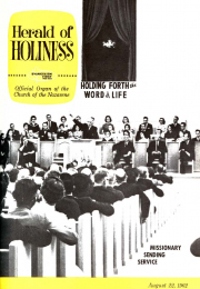 Herald of Holiness - August 22, 1962