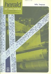 Herald of Holiness - October 25, 1967
