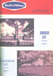 Herald of Holiness - July 1, 1970