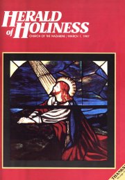 Herald of Holiness - March 1, 1987