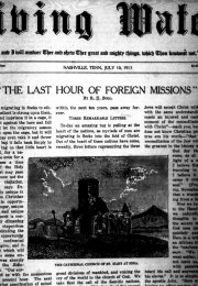 Living Water, July 10, 1913