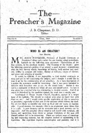 Preacher's Magazine April 1933