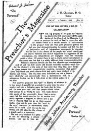 Preacher's Magazine October 1933
