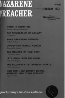 Title Page of Nazarene Preacher