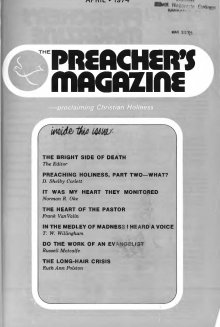 Title Page of Preacher's Magazine