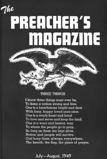 Title Page of Preacher's Magazine