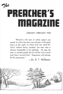 Title Page of Preacher's Magazine