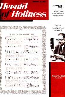 Herald of Holiness - February 26, 1964