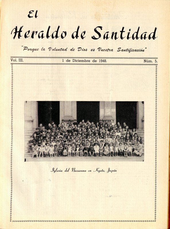 Portada: Iglesia del Nazareno en Kioto, Japón