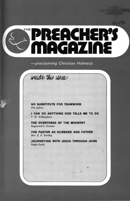 Cover of Preacher's Magazine