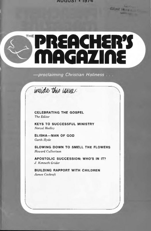 Title Page of Preacher's Magazine