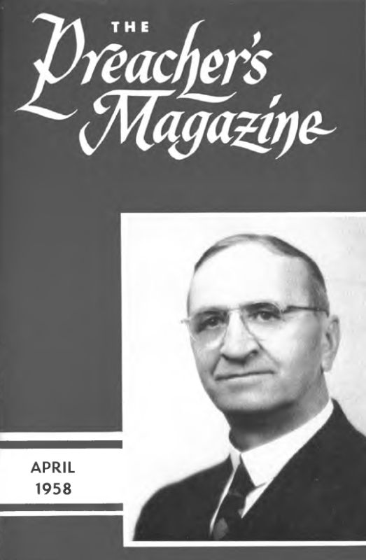 Title Page of Preacher's Magazine; Photo of Theodore Ludwig