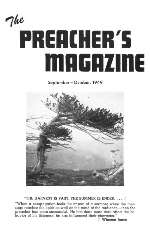 Title Page of Preacher's Magazine