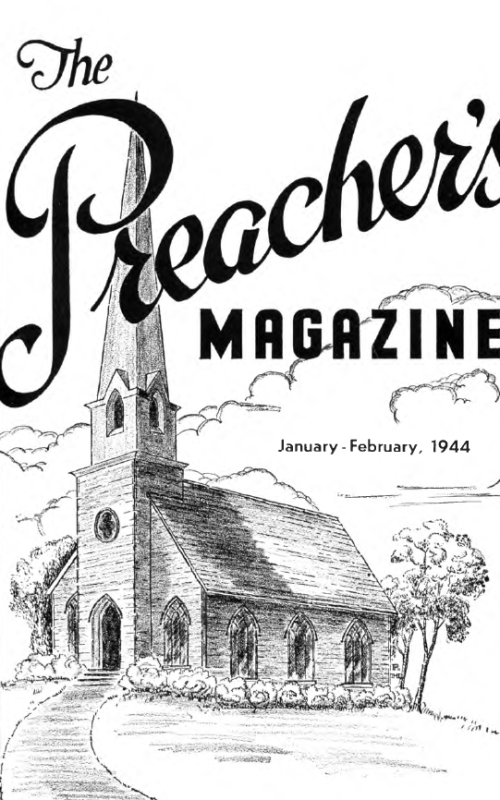 Title Page of Preacher's Magazine