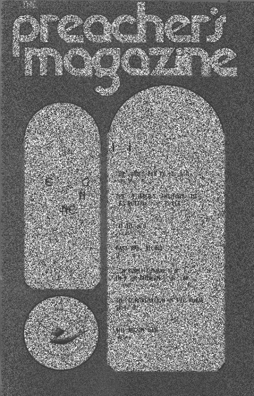 Preacher's Magazine Volume 53 Number 2, March-April, 1978