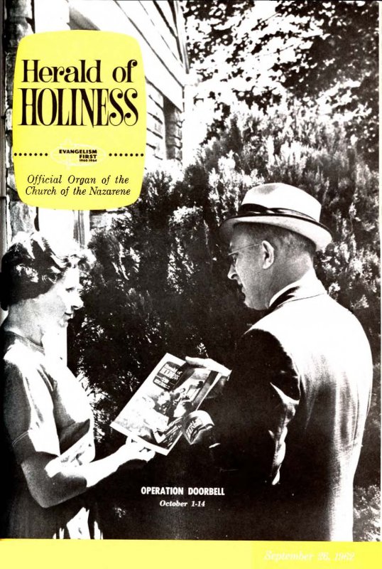 Herald of Holiness - September 26, 1962