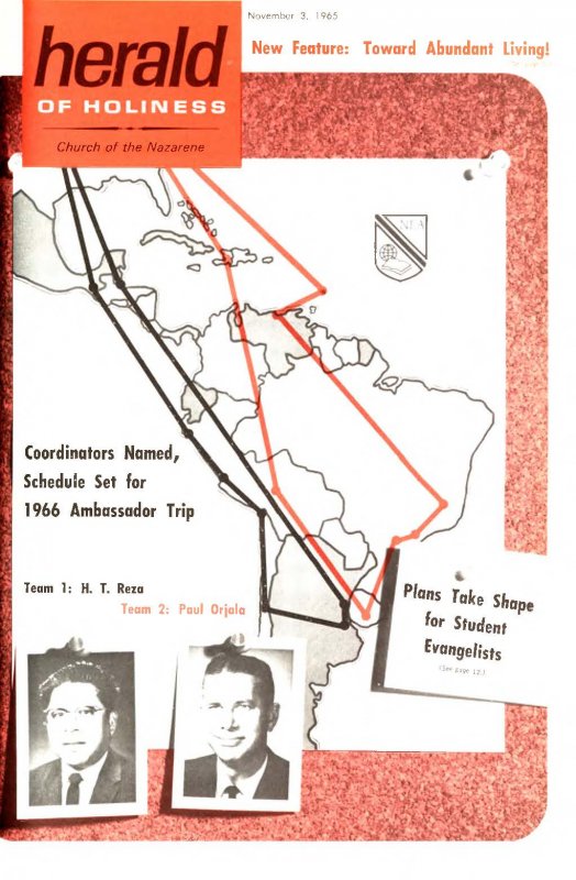Herald of Holiness - November 3, 1965