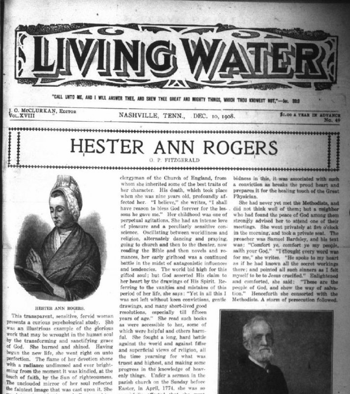 Living Water, Dec. 10, 1908