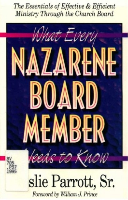 What Every Nazarene Board Member Needs to Know