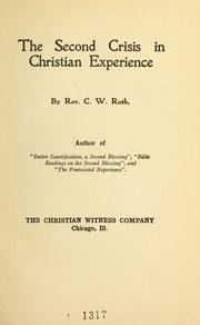 The Second Crisis in Christian Experience